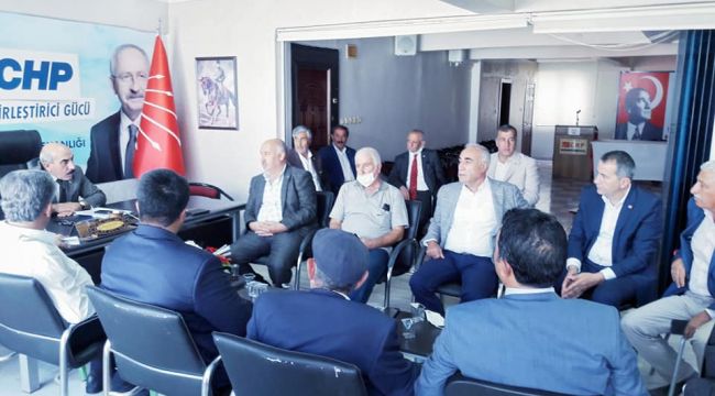 CHP Şanlıurfa İl Başkanlığında İlçe Başkanları Toplantısı Yapıldı