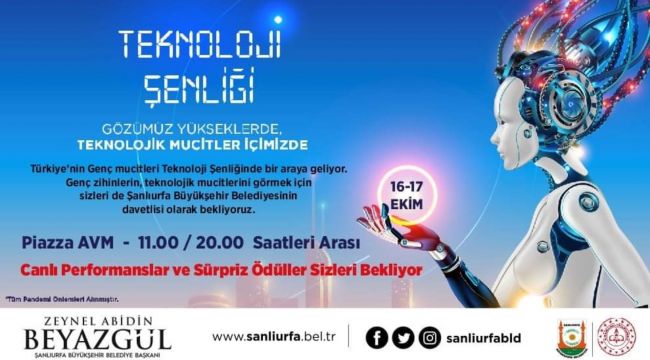 Genç Mucitler Teknoloji Şenliğinde Buluşacak