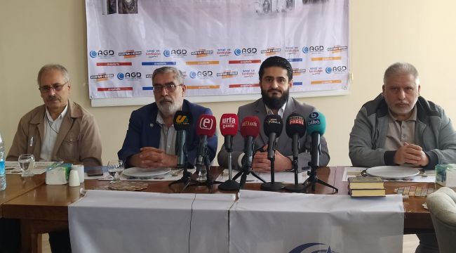 AGD Şanlıurfa Şubesi yüz bin Kuran-i Kerim kampanyası için basınla buluştu