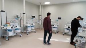 Ceylanpınar Devlet Hastanesinde Yenidoğan Yoğun Bakım Birimi Hizmete Açıldı