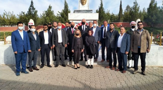  CHP Şanlıurfa’da 10 Kasım Atatürk’ü Anma Programı Düzenledi