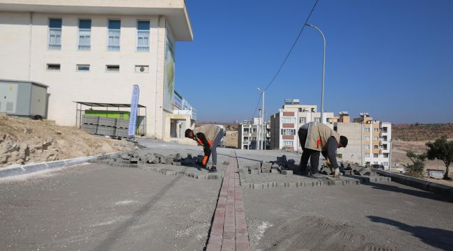 Haliliye Belediyesinden 4 Mahallede Üst Yapı Çalışması
