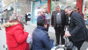 Başkan Kuş, Talepleri Sahada Dinlemeye Devam Ediyor