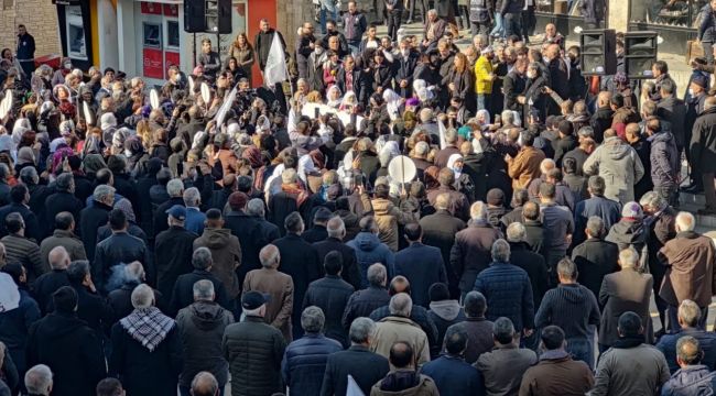 Sancar Urfa’da konuştu: Er ya da geç sandık halkın önüne gelecek!