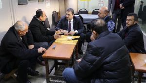 Başkan Canpolat’tan Esnaf Ve Vatandaş Gezisi