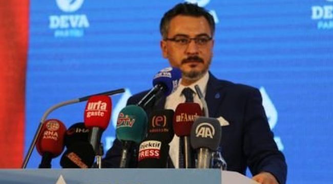Deva Partisi Şanlıurfa il başkan yardımcısı, Patisini ve genel başkan Babacan'ı eleştirerek istifa etti