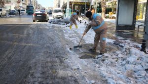 Haliliye’de Karla Mücadele Çalişmalari Araliksiz Sürüyor