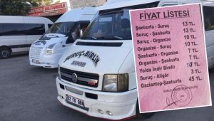 Urfa-Suruç arası yol ücretleri zamlandı!