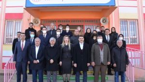 Altınbaşak Orta okulunda 