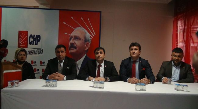 CHP Şanlıurfa İl başkanı Ferhat Karadağ Başkanlık koltuğuna oturdu
