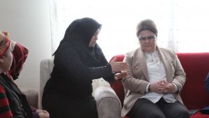 Bakan Yanık’tan öldürülen Azra Gülendam Haytaoğlu’nun Osmaniye’deki ailesine ziyaret