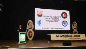 Büyükşehir Ve Şuski’de Çalışan Kadrolu İşçiler İçin Toplu Sözleşme İmzalandı