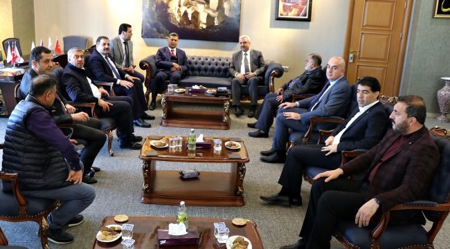 Sri Lanka Ankara Büyükelçisi Hassen’den Başkan Peltek’e Ziyaret