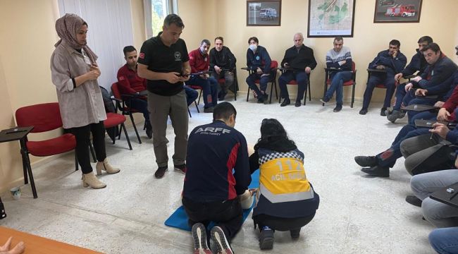 Şanlıurfa GAP Havalimanı Personellerine İlk Yardım Eğitimi Verildi