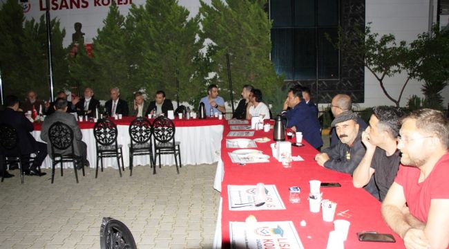 Urfalı Gazeteciler iftarda buluştu