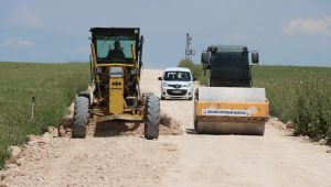 Büyükşehir’den Ceylanpınar’da Yeni Yol Çalışması