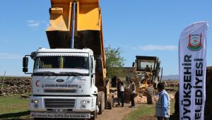 Büyükşehir’den Viranşehir’de Yeni Yol Çalışması