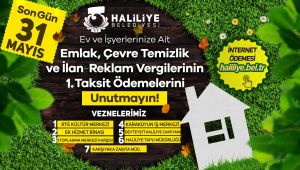   Haliliye’de İnternetten Ödeme Kolaylığı