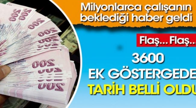  Milyonlarca memurun beklediği 3600 ek göstergede kritik viraj