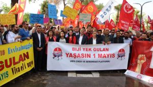 Şanlıurfa'da 1 Mayıs İşçi Bayramı Kutlandı