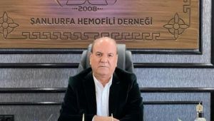 Şanlıurfa Hemofili derneği Başkanı Ali Yıldırım, Bayramımız Kutlu Olsun