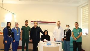 Harran Üniversitesi Hastanesinde Hastadan 9 Santimlik Kist Çıkarıldı