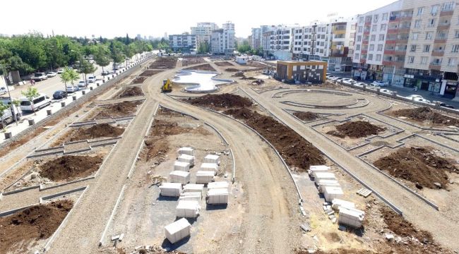 Siverek Ofis Park’ta hummalı çalışmalar sürüyor