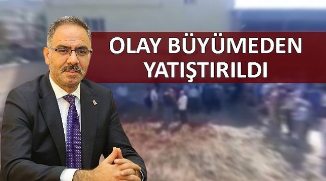 Başkan Kuş Olaya el attı, Sıkıntı Çözüldü