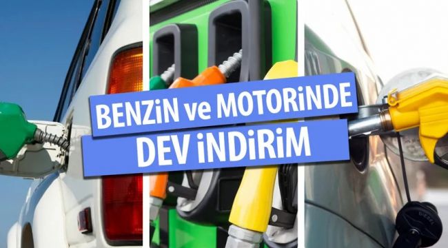 Benzine 4.80, motorine 4.56 liralık dev indirim! İşte 21 Temmuz benzin, motorin, LPG fiyatı