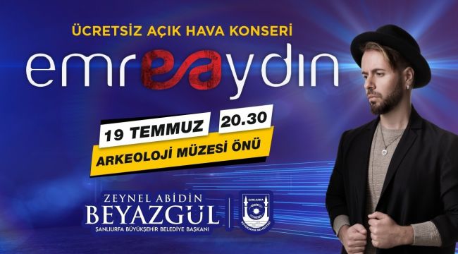 Büyükşehir’den Arkeoloji Müzesi Önünde Emre Aydın Konseri