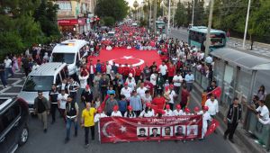 Şanlıurfa 15 Temmuz'un Yıl Dönümünde Tek Yürek Oldu