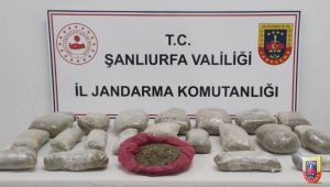 Urfa'da uyuşturucu operasyonu: Yüzlerce kilo uyuşturucu madde ele geçirildi