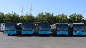 Toplu Taşımada Kullanılacak Yeni Otobüsler Kente Gelmeye Başladı