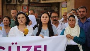 HDP Milletvekili Semra Guzel'in tutuklanması Urfa'da protesto edildi