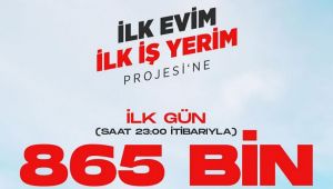 Konut Projesine İlk Gün 865 Bin Başvuru