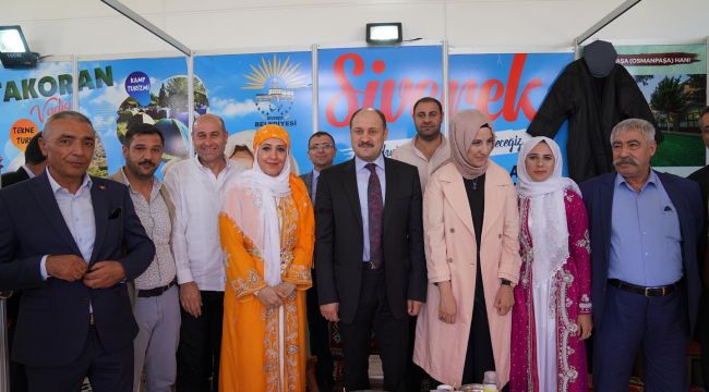 Şanlıurfa Tanıtım Günlerinde Siverek Standına İlgi