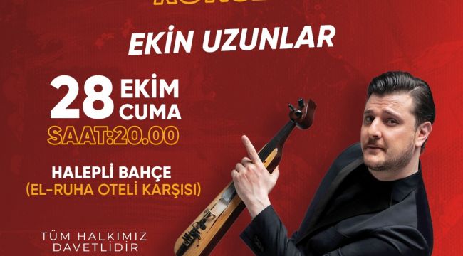 Eyyübiye Belediyesi’nden Cumhuriyet Konseri