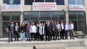 İl Sağlık Müdürü Mehmet Gülüm Bozova’daki Sağlık Tesislerini Ziyaret Etti
