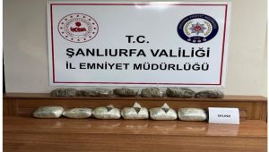 Şanlıurfa İl Emniyet Müdürlüğü Tarafından Narkotik Operasyonu