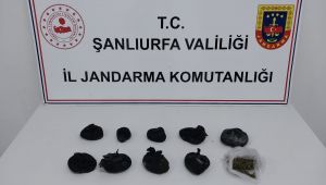  Şanlıurfa İl Jandarma Komutanlığından başarılı uyuşturucu operasyonu