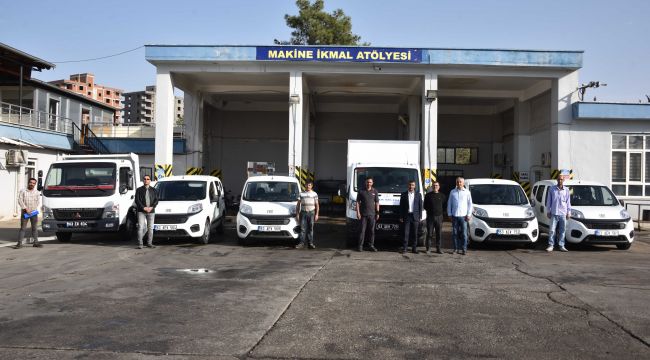 Siverek Belediyesi araç filosunu güçlendirmeye devam ediyor