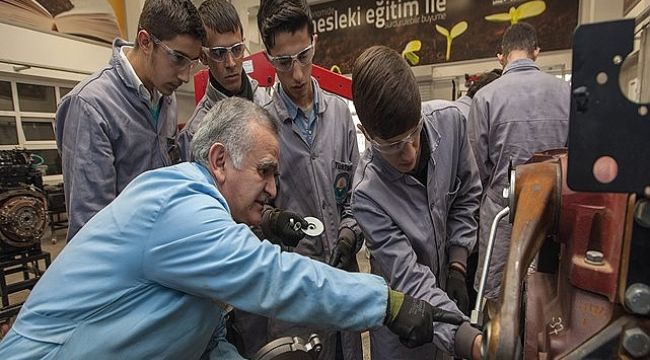 Urfa'daki meslek lisesi Türkiye üçüncüsü oldu