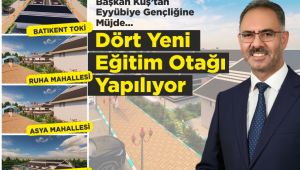 Başkan Kuş’tan Eyyübiye Gençliğine Dört Büyük Müjde