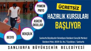 Büyükşehir’de Ücretsiz POMEM ve BESYO Hazırlık Kursları Başlıyor