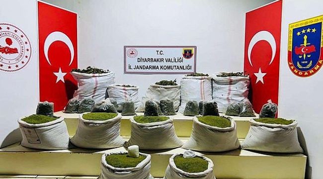 Diyarbakır'da Uyuşturucu Tacirlerine büyük darbe