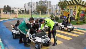 Haliliye’de Çocuk Trafik Parkında Eğitimler Başladı