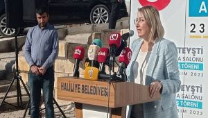 Haliliye Kaymakamı Serap Özmen Çetin Haliliye Belediyesi'ne teşekkür etti