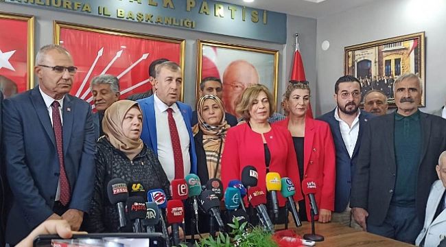 Şanlıurfa CHP'de yeni kayyum dönemi başladı