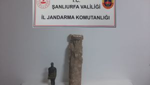 Şanlıurfa Jandarmadan tarihi eser kaçakçılarına büyük darbe