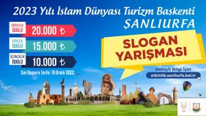 Turizm Başkenti Şanlıurfa’da Logo Ve Slogan Yarışması Başlıyor